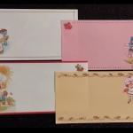 Papel de carta notas Moranguinho